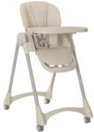 Lorelli Scaun de masa pentru copii, Tummy Time, reglabil multiple pozitii, roti din silicon, Beige (1010060 2507) Scaun de masa bebelusi, inaltator