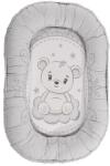LORELLI Baby Nest, 92 x 58 cm, bumbac ranforce, Little Bear Grey (2003025 5903)
