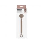 Suavinex Wonder Lănțișor Clip Pentru Suzetă Din Silicon Raw Umber (8426420085168)
