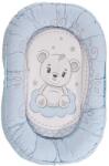LORELLI Baby Nest, 92 x 58 cm, bumbac ranforce, Little Bear Blue (2003025 5901)