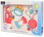 LORELLI Set 5 jucarii zornaitoare, diverse forme, 0 luni+, multicolor (1021075) - infant