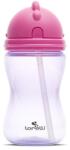 LORELLI Cana sport, cu pai moale si flexibil, capac de protectie rotativ, 300 ml, Pink Purple (1020096 0005)