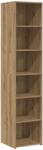 vidaXL Bufet Stejar Artizanal 40 x 41 x 185 cm Lemn prelucrat GartenMobel Dekor (3446622) Comoda