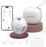 Momcozy M5 Smart Hands-Free Szimpla Mellszívó, szürke