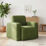 vidaXL Fotoliu Verde deschis Catifea GartenMobel Dekor (42042432)