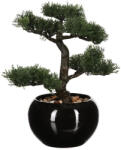 Atmosphera Créateur d'intérieur Bonsai artificial decorativ Atmosphera, cu ghiveci ceramic si pietricele, 36 cm (JJ-116179)