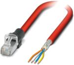 Phoenix Contact Patch cord S/FTP 5 litat Cu, cositorit PVC roșu 3m 22AWG IP20 - Cablu de rețea Ethernet 3m, roșu (1112858)