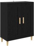 vidaXL Bufet Stejar Negru 69, 5 x 34 x 90 cm Lemn prelucrat GartenMobel Dekor (8010877) Comoda