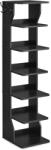 VASAGLE Raft de pantofi VASAGLE ingust, 7 niveluri, 30 x 26, 4 x 110, 4 cm, negru (EZ-LBS200T16) Pantofar