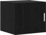 vidaXL Dulap de perete Stejar Negru 45 x 42, 5 x 40 cm Lemn prelucrat GartenMobel Dekor (8010921) Comoda