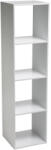 5five Simple Smart Biblioteca alba 5Five Mix n'Modul cu 4 compartimente, 35x32x134 cm (JJ-173686C) Biblioteca