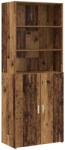 vidaXL Bufet Lemn vechi 70 x 42, 5 x 185 cm Lemn prelucrat GartenMobel Dekor (3446610) Comoda