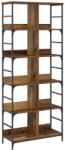 vidaXL Raft pentru carti Lemn vechi 78, 5 x 33 x 188, 5 cm metal PB GartenMobel Dekor (8010895) Biblioteca