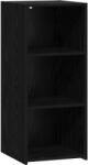 vidaXL Bufet Stejar Negru 40 x 41 x 93 cm Lemn prelucrat GartenMobel Dekor (8010933) Comoda