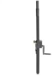 Gravity SP 2472 B stativ boxa cu cremaliera si prindere cu surub M20