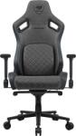 COUGAR Scaun gaming COUGAR Defensor S Jet Gray F, Max 150 kg, 5 roti, Ajustabil, Perna lombara (Gri) (CGR-DSF-GRB)