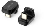 Tech-Protect Ultraboost AA04 USB-C ъглов адаптер - черен (5906302367993)