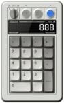 8Bitdo Mechanikus numerikus billentyűzet 8BitDo Retro 18, 18 gombos, szürke, 170x104x45, 5mm, Bluetooth/USB (85HB-M)