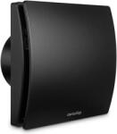 Aerauliqa quantum mx-100 ventilátor utószellőztető és páraérzékelő funkcióval, multi speed funkcióval, fekete (006873) - ventilatorok