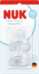 Nuk Tetina din silicon First Choice, flux S, 0 luni+, 2 bucati, Nuk