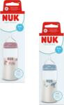 Nuk Biberon First Choice, flux M, 3 luni+, culori variate, 300 ml, 1 bucata, Nuk