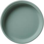 Tommee Tippee EasiStick Silicone Weaning Plate tányér tapadókoronggal 4m+ Green