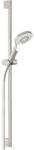 Kludi Set de duș Kludi Dive X, 3 jeturi, cu bară 60 cm, pară de duș și furtun 160 cm, brushed nickel (69630N5-00)