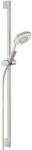 Kludi Set de duș Kludi Dive X, 3 jeturi, cu bară 90 cm, pară de duș și furtun 160 cm, brushed nickel (69930N5-00)