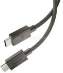 Spigen ESSENTIAL EB6015CC adatkábel Type-C - Type-C, 150cm, SÖTÉTSZÜRKE (ACA10418) (ACA10418)