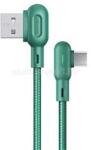 USAMS U57 adatkábel USB - microUSB, 120cm, SÖTÉTZÖLD (SJ458USB02) (SJ458USB02)