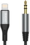Dudao audio kábel Lightning - mini jack 3.5mm 1m szürke (L11PRO)