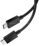 Spigen ESSENTIAL EB6015CC adatkábel Type-C - Type-C, 150cm, FEKETE (ACA10417) (ACA10417)