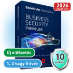 Bitdefender GravityZone Business Security Premium 10 eszközre, 1 évre (bitdefender_business_premium_10pc_1ev)