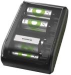 GP Încărcător GP B361 pentru baterii, 4 canale, 2600 mAh, Negru (EU) (GPB631R21-2TLB1) Incarcator baterii