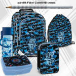 Ars Una iskolatáska szett 24 Lord of the Deep cápa táska, tolltartó, kulacs, uzsonnásd tornazsák