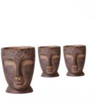  Kerámiakaspó "Totem Mask" cserép Ø kb. 9 cm