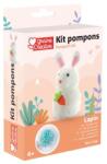 GRAINE CREATIVE GRAINE CREATIVE Set creativ pompom Iepuraș (GCR440022)