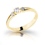 Cutie Jewellery Inel fermecător din aur galben cu zirconii Z6866-2105-10-X-1 57 mm