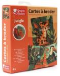 Graine Créative GRAINE CREATIVE Cartonașe pentru brodat Junglă (GCR750247)