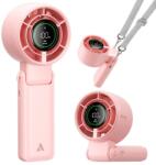 Aecooly Halo 02 kézi ventilátor, rózsaszín