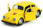 Jada Toys Mașinuță metalică Jada Transformers - Bumblebee, VW Beetle, 1: 32, galben (9335595314R00)
