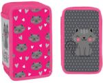 S-Cool Penar școlar S. Cool Kitty - 3 fermoare, gol (SC2471) Penar