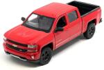 Welly Model de colecție Welly Modern: Automobile - Chevrolet Silverado, roșu, 2017 (WEL24083R)