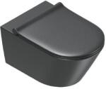 CATALANO Zero vas wc agăţat fără margine cu spălare turbionară negru lucios 0111750022 (0111750022)