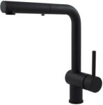PAFFONI Light baterie bucătărie pe picior negru LIG285NO-MET (LIG285NOMET)
