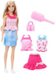 Mattel Barbie, Easy-To-Dress, Usor de imbracat, papusa blonda Papusa Barbie