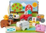 Melissa & Doug Blockables: Farm fa építőjáték - Melissa & Doug (6074894)