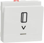 Schneider Electric Intrerupator cu cartela NO NC 2M Schneider Noua Unica alb NU328318 (NU328318)