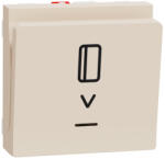 Schneider Electric Intrerupator cu cartela NO NC 2M Schneider Noua Unica bej NU328344 (NU328344)