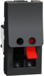 Schneider Electric Priza audio clips 1M Schneider Noua Unica antracit NU348754 (NU348754)